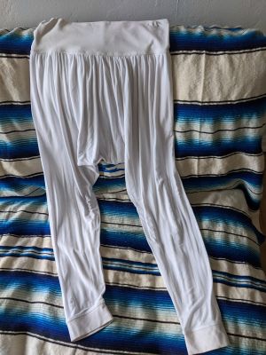 White Organic Cotton Mens Yoga Pants Kundalini Yoga Satya Pants – Luminous  Being
