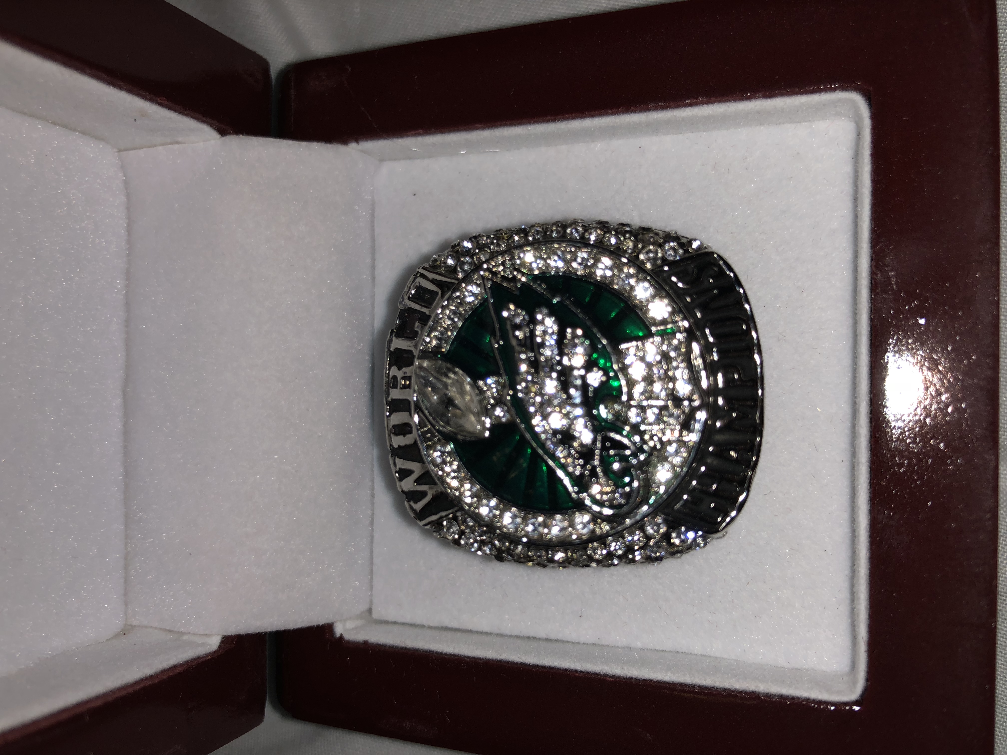 Eagles Super Bowl Ring Highlights Unlikely, Spectacular Win